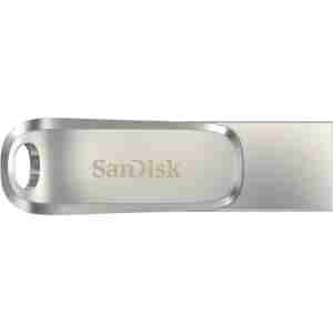 SanDisk Ultra Dual Drive Luxe USB Type-C 32GB 150MB/s USB 3.1 Gen 1, srebrn