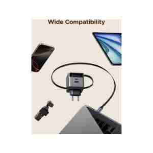 Ugreen Retractable 45W GaN USB-C polnilec