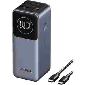Ugreen prenosna polnilna baterija 12.000mAh, 100W