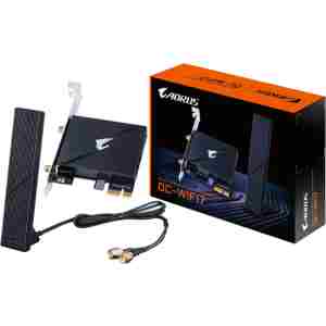 GIGABYTE GC-WIFI7 2Tx2R a/b/g/n/ac/ax/be Tri Band WIFI 7 + BLUETOOTH 5.3 PCI-E kartica
