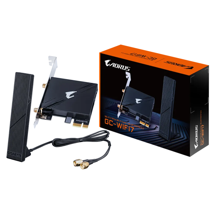 GIGABYTE GC-WIFI7 2Tx2R a/b/g/n/ac/ax/be Tri Band WIFI 7 + BLUETOOTH 5.3 PCI-E kartica - slika 3