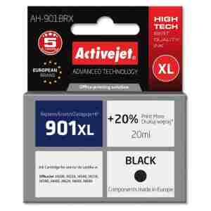 Activejet AH-901BRX Ink (HP 901XL CC654AE; Premium; 20 ml; črna)