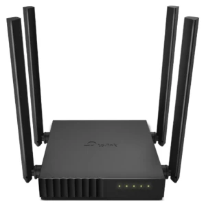 Usmerjevalnik TP-Link WiFi5 802.11ac AC1200 867Mbit/s Dualband MU-MIMO 4xLAN 4x antena (Archer C54) - odprta