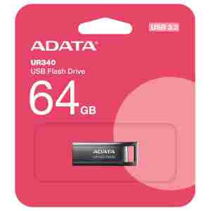 ADATA UR340 64 GB USB Type-A 3.2 Gen 2 (3.1 Gen 2) črn