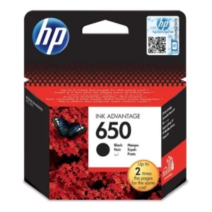 HP kartuša 650, instant ink, črna (CZ101AE), 360 strani