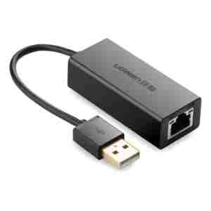 Ugreen Mrežna kartica USB-A 2.0 RJ45 10/100Mbps - box