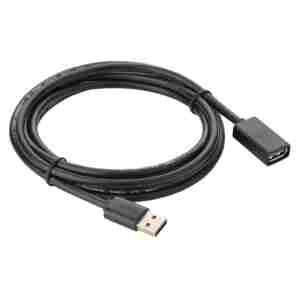 Ugreen USB 3.0 podaljšek (M na Ž) črn 3m - polybag