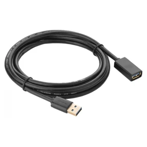 Ugreen USB 3.0 podaljšek (M na Ž) črn 3m - polybag