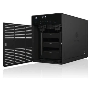 IcyBox IB-3740-C31 USB-C 3.1 zunanje ohišje za 4 3,5 in 2,5 HDD ali SSD diske