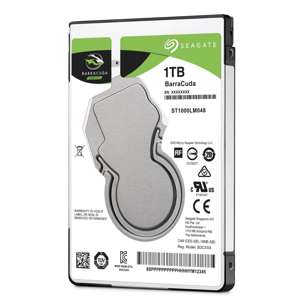 Seagate 1TB BarraCuda 2,5" SATA 6Gb/s 5400rpm 128MB HDD disk - slika 3
