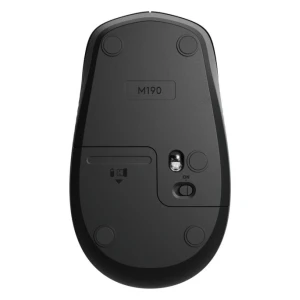 Miška Logitech M190 Wireless, črna