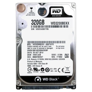WD 320 GB WD3200BEKX