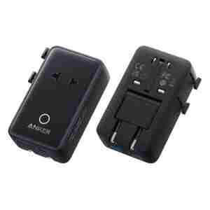 Anker Nano potovalni adapter 5v1, 20W, črn