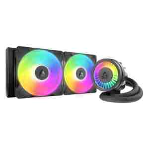 ARCTIC LIQUID FREEZER III PRO 280mm A-RGB vodno hlajenje za INTEL/AMD procesorje (črn)