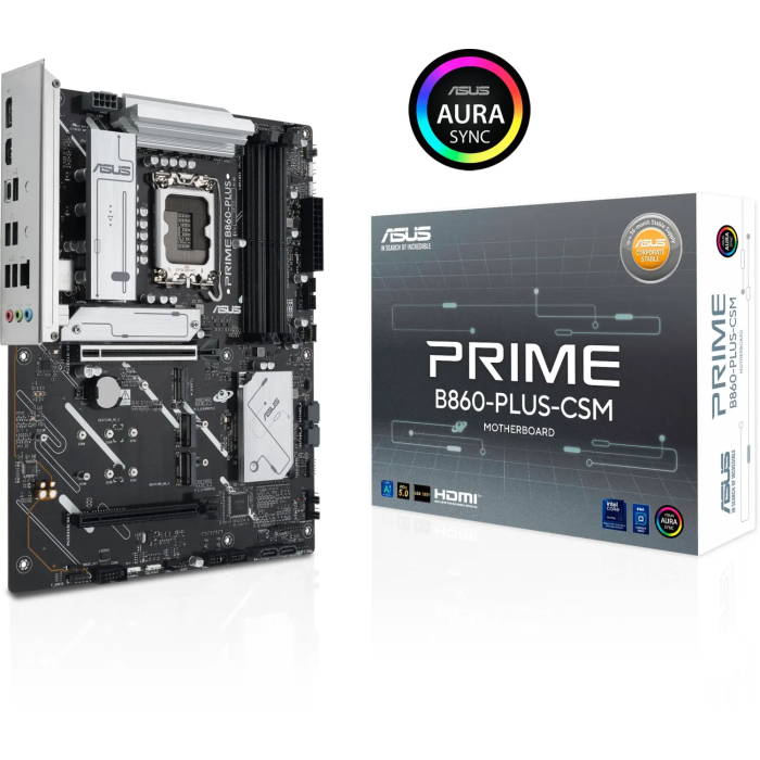 ASUS PRIME B860-PLUS-CSM, DDR5, SATA3, USB3.2Gen2, DP, 2.5GbE, LGA1851 ATX - slika 3