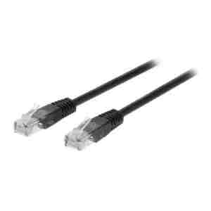 KABEL PATCH UTP Cat 5e 2,00m RJ45 10/100 LogiLink – črn
