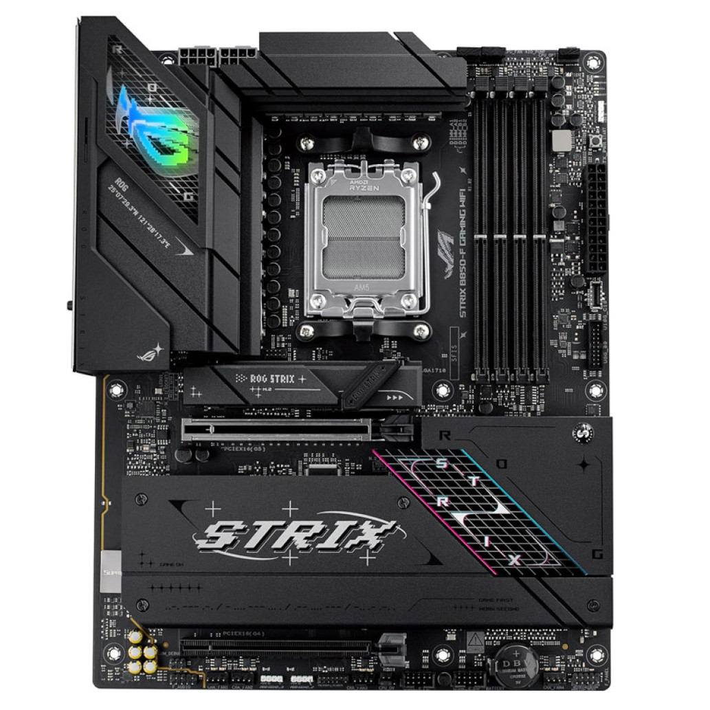 Osnovna plošča AM5 Asus ROG STRIX B850-F Gaming WiFi ATX 1xHDMI 1xDisplayPort - slika 3