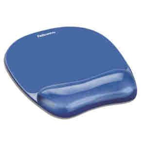 Podloga za miško z gelom ergonomska Fellowes modra