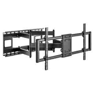 Nosilec za LCD TV 43"-100" / 109-254cm do 120kg nastavljiv  SBOX črn (PLB-7486)