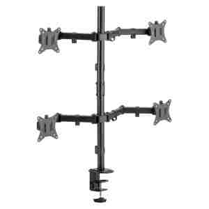 Nosilec za LCD monitor 43 - 81 cm (17"-32") do 9kg na monitor SBOX (LCD-352/4-2)