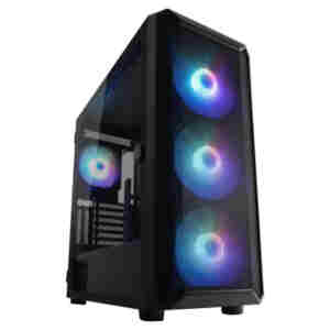 Ohišje LC Power Gaming 804B Obsession X MidiATX - črna RGB