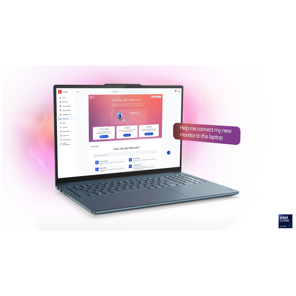 Prenosnik Lenovo 40,64 cm (16,0") Yoga Pro 9 2880x1800 OLED 500nit 120Hz Ultra 7-255H - slika 7