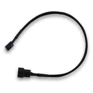 Podaljšek za ventilatorje EKWB 4-pin črna (30cm)