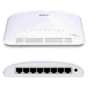STIKALO 8-PORT D-link 100/1000 (DGS-1008D)