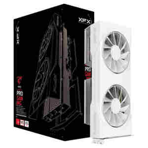 Grafična kartica AMD RX9060 XT XFX Swift OC Edition Bela - 8GB GDDR6  | 1xHDMI 1xHDMI 2.1 2xDisplayport 2.1 (RX-96TSW8GWQ)