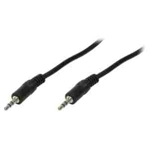 Kabel Audio 3,5mm M => 3,5mm M 3,0m LogiLink