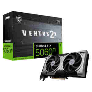 Grafična kartica nVidia RTX5060Ti MSI Ventus 2X OC Plus - 16GB GDDR7 (V535-005R)