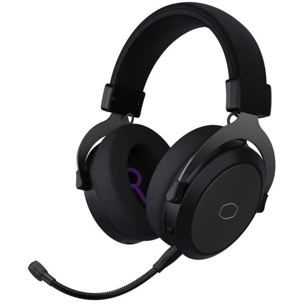 Slušalke brezžične Cooler Master naglavne z mikrofonom - CH351 črne Bluetooth (CH-351)