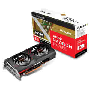Grafična kartica AMD RX 7600 Sapphire Gaming OC - 8GB GDDR6 | 1xHDMI 3xDisplayport 1.4a (11324-01-20G)