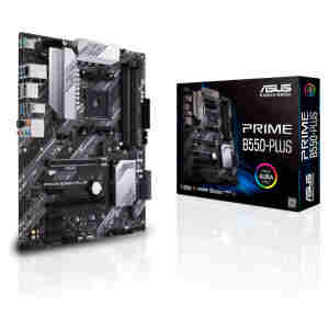 Osnovna plošča AM4 Asus PRIME B550-PLUS ATX 1xHDMI 2.1 1xDisplayPort 1.2