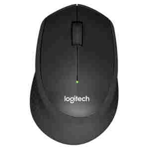 Miš Logitech brezžična optična M330 črna silent plus (910-004909)