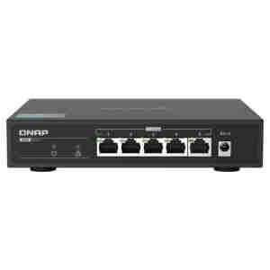 STIKALO 5-PORT Qnap QSW-1105-5T 2,5Gbp/ UnManaged [5x 2,5GbE RJ45 Plug & Play] (QSW-1105-5T)