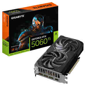 Grafična kartica nVidia RTX5060Ti GigaByte Windforce Max OC - 16GB GDDR7 (GV-N506TWF2MAX OC-16GD)