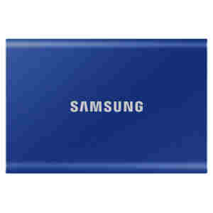 Prenosni disk SSD 2TB USB-C Samsung T7 1050/1000MB/s  - modra (MU-PC2T0H/WW)