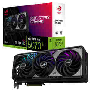 Grafična kartica nVidia RTX5070Ti Asus ROG Strix Gaming OC - 16GB GDDR7 (90YV0M90-M0NA00)