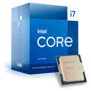 Procesor Intel 1700 Core i7 13700F 16C/24T 2.1GHz/5.2GHz BOX 65W/219W brez grafike hladilnik Intel