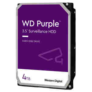 Trdi disk 4TB WD WD43PURZ - Purple  256MB - primeren za snemalnike 24/7 (WD43PURZ)