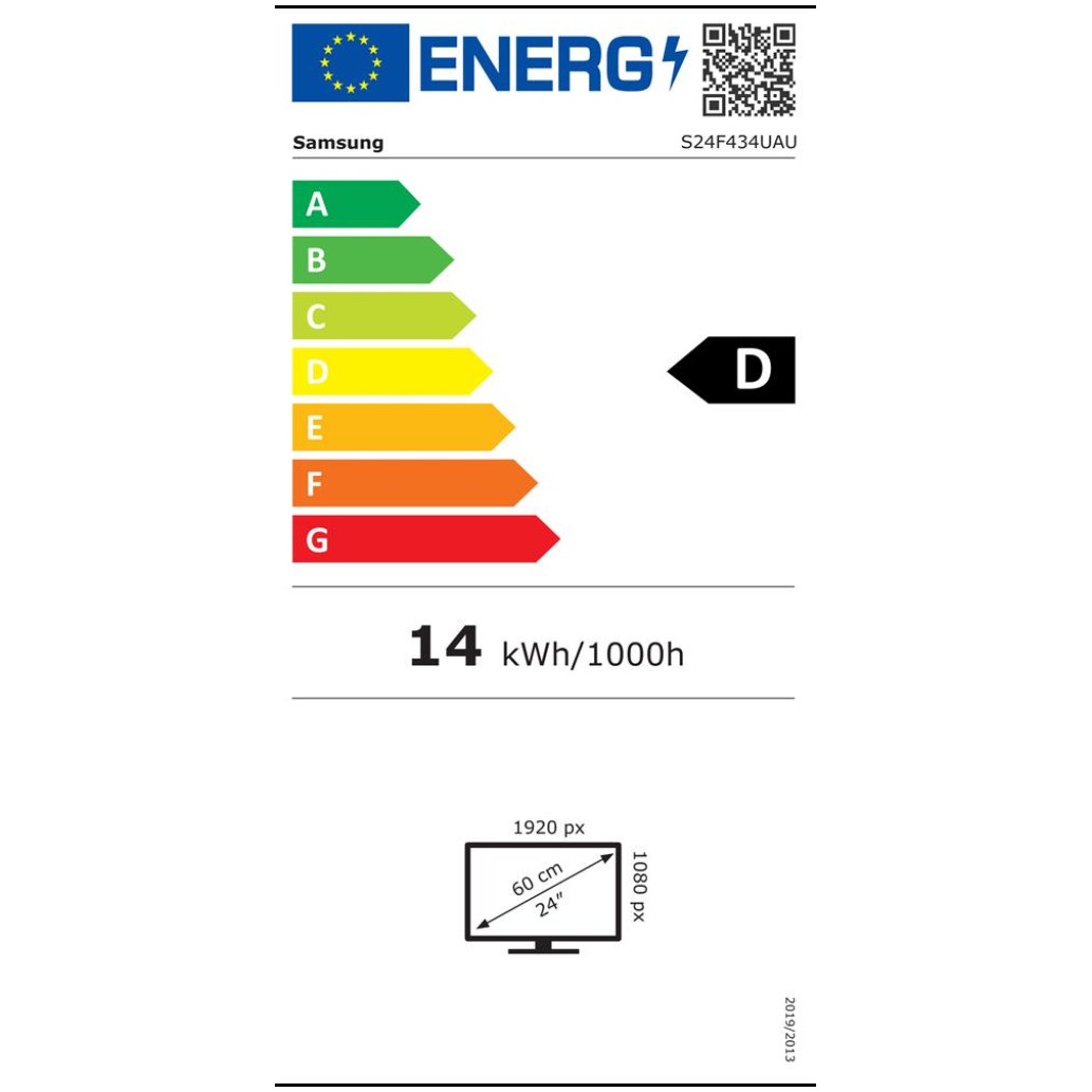 Samsung 61 cm (24,0") S24F434UAU 1920x1080 - slika 2