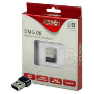 Brezžični mrežni adapter USB 2.0 Inter-Tech WiFi4 802.11n N150 150Mbit/s Nano BT 4.0 (88888150)