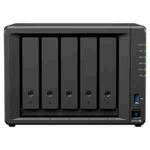 NAS ohišje Synology DS1525+ 5x 3.5'' SATA HDD/SSD 2xM.2 2280 NVMe SSD AMD Ryzen V1500B 4-core 2.2 GHz 8GB DDR4 ECC SODIMM 2xRJ452.5GbE 2xUSB3.2 1 1xUSB-C