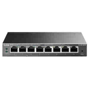STIKALO 8-PORT TP-Link Easy Smart 100/1000 PoE Managed (TL-SG108PE)