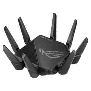 Usmerjevalnik brezžični Asus ROG Rapture GT-AX11000 Pro WiFi6 802.11ax AX11000 4804Mbit/s MESH MU-MIMO OFDMA triband 4xLAN 1xLAN/WAN10GB 8x antena (90IG0720-MU2A00)