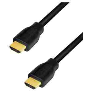 KABEL HDMI/HDMI M/M 2,0m LogiLink pozlačeni kontakti V2.0 4K/60Hz CCS (CH0101)