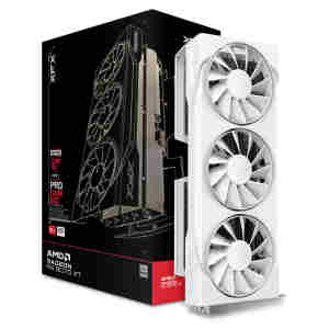 Grafična kartica AMD RX9070 XT XFX Swift bela - 16GB GDDR6  | 1xHDMI 2.1 3xDisplayport 2.1 (RX-97TSWF3W9)