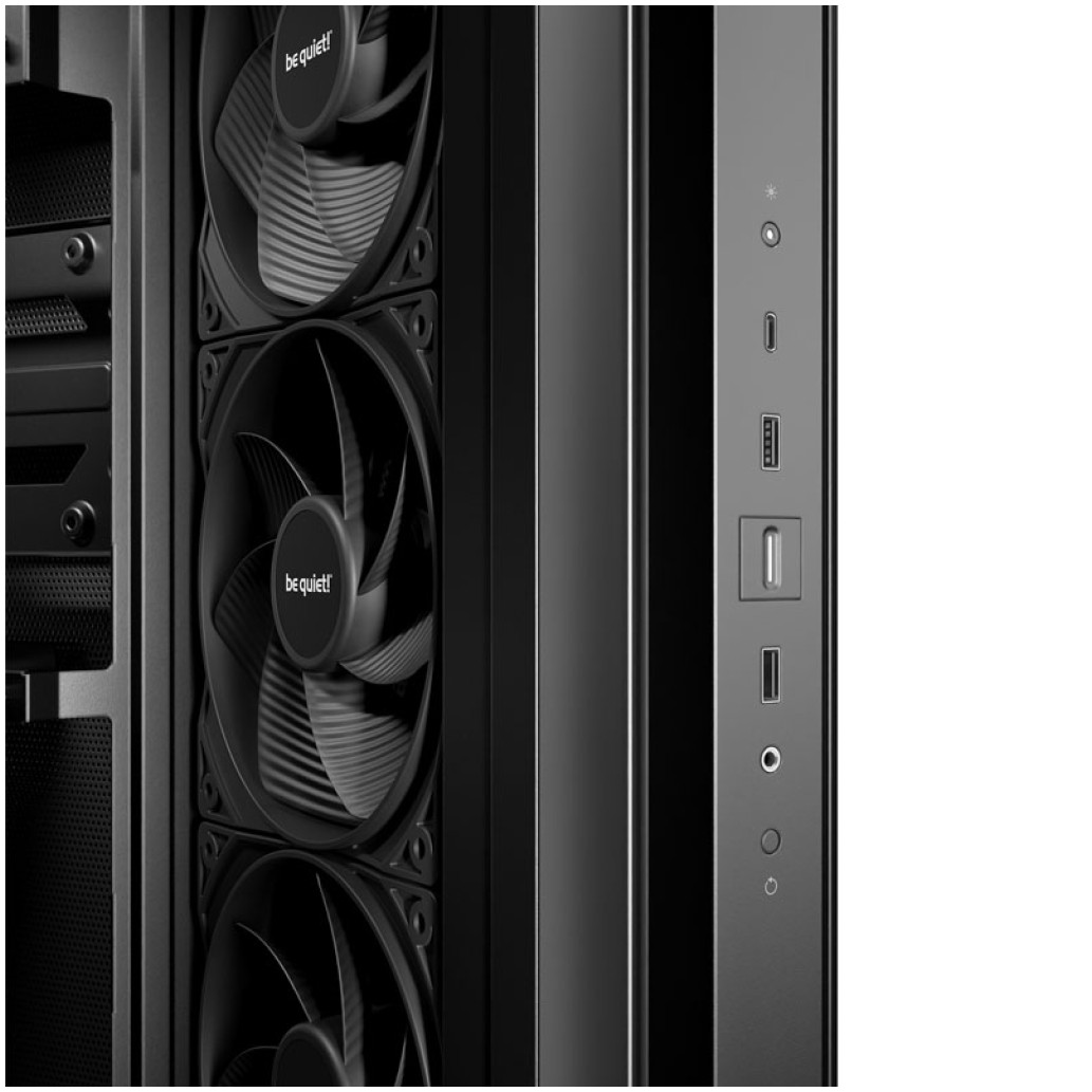 Ohišje be quiet! Light Base 500 microATX - črna - slika 3