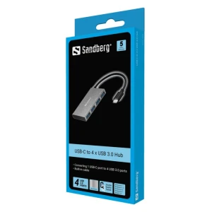 Sandberg USB-C na 4xUSB 3.0 Pocket Hub vozlišče